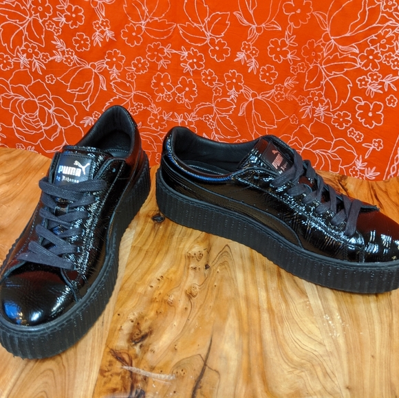 Puma by Rihanna Fenty Patent Sneakers 8.5 - Picture 4 of 7